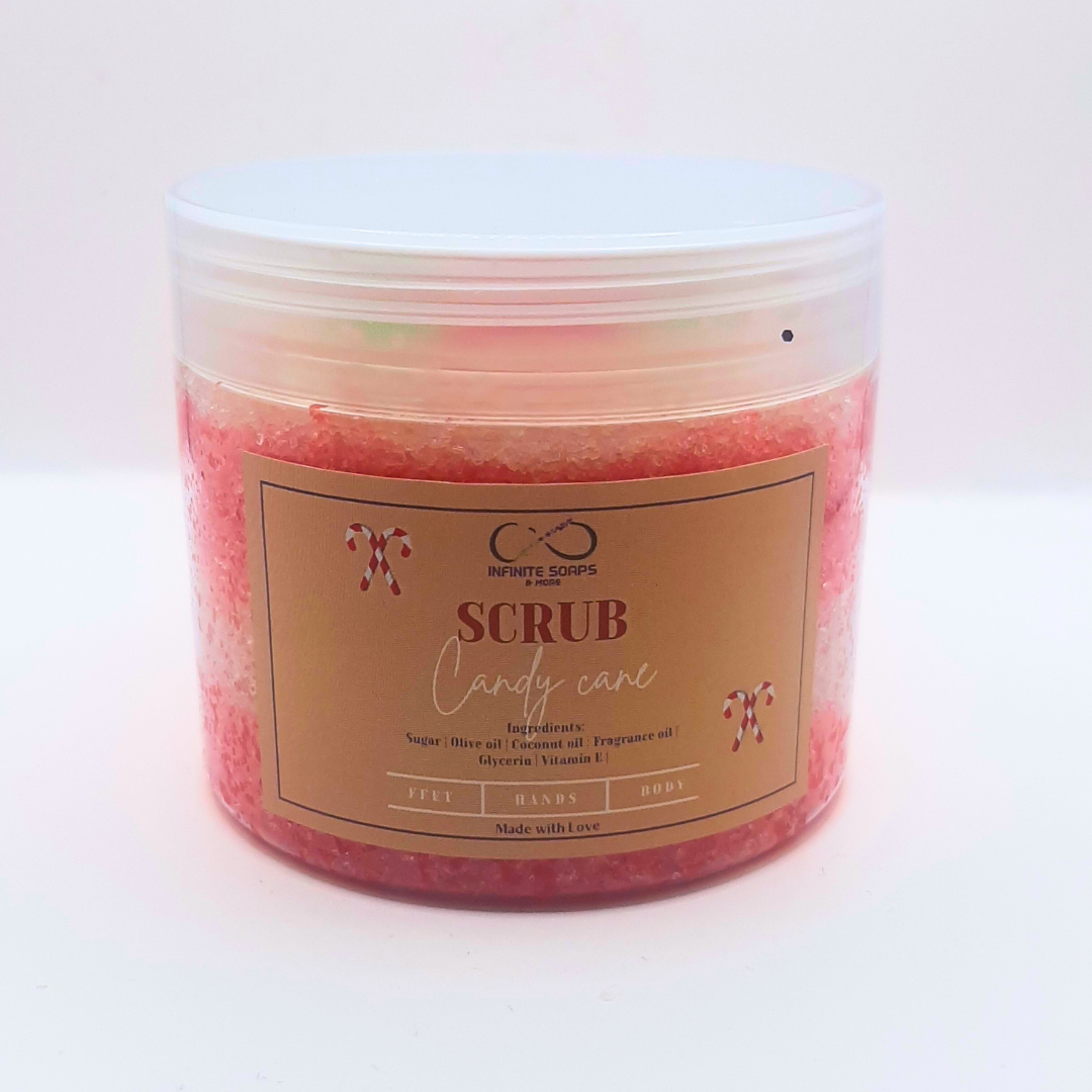 Candy Cane Sugar Scrub