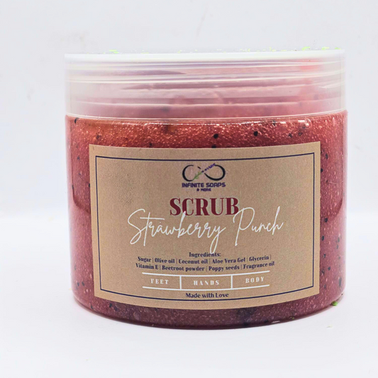 Strawberry Punch Sugar body scrub