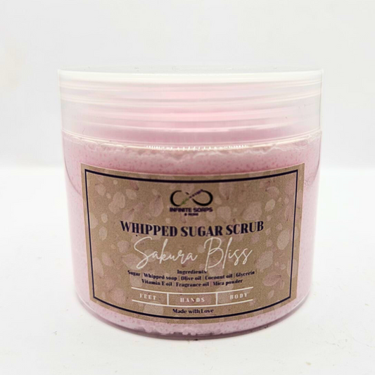 Sakura Bliss Whipped Sugar Scrub