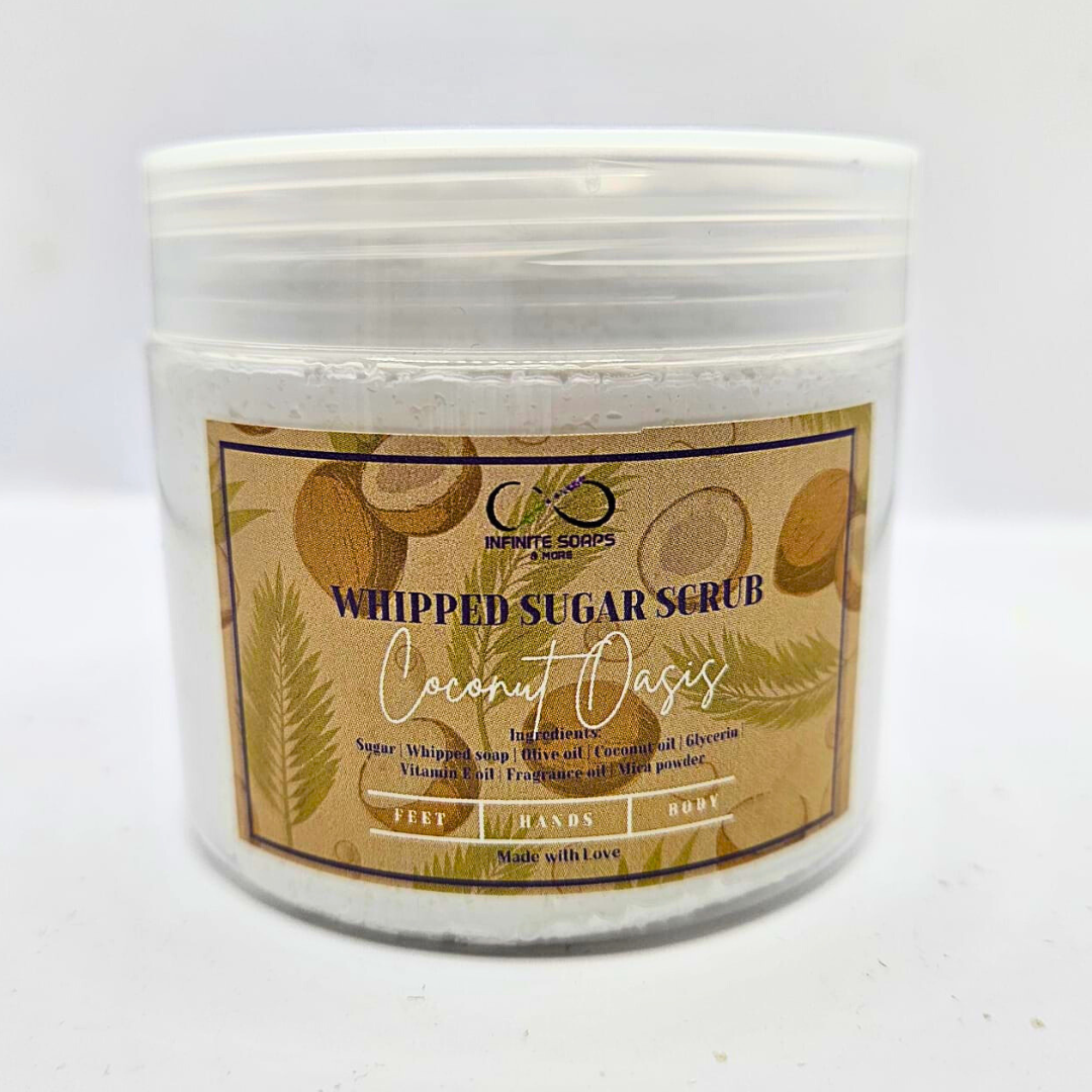 Coconut Oasis Whipped Sugar Scrub