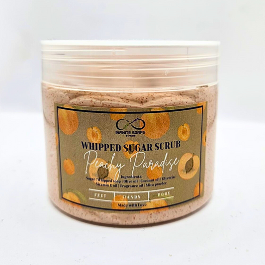 Peachy Paradise Whipped Sugar Scrub